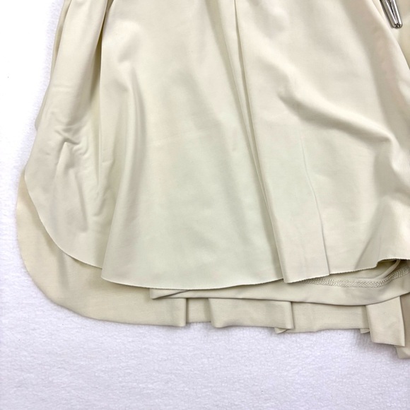 Stradivarius Flippy Lined Mini Drawstring Women's Cream Shorts Skorts Size M - Picture 7 of 15